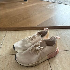 Adidas Women's Sneakers - Cream and Pink